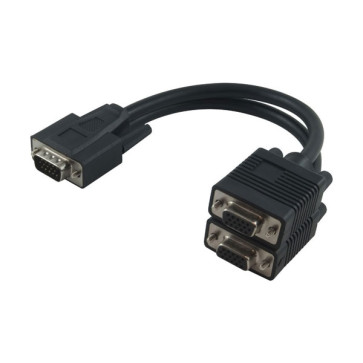 VGA Y-Split Cable Male to Female / Female 20cm