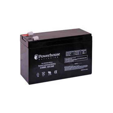 Powerhouse 12v 7.2Ah Sealed Lead Acid (SLA) Battery S5090D