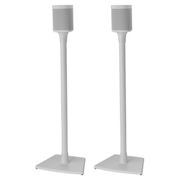 Sanus Wireless Speaker Stands designed for Sonos ONE / PLAY:1 and PLAY:3 White Pair - WSS22-W2