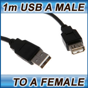 2m USB Extension Cable 3.0 Standard Type A Male to Type A Female Cord Lead
