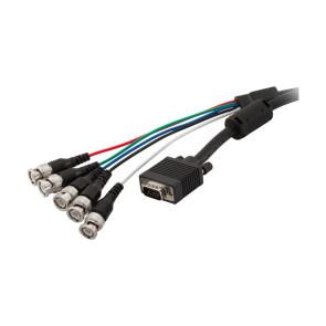 VGA Monitor Cable HD15M to 5 BNC 2m