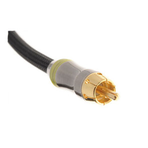 Ultra Premium Digital Coaxial Coax Cable RCA Audio S/PDIF Lead Gold Plated 1.5m 
