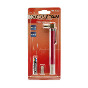 Goldtool Coax Cable Pocket Toner / Continuity Tester TCT-115