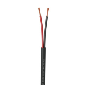 Kordz One Speaker Cable 16awg 2 Core Black 305m 