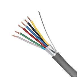 7 Core 7/020 Shielded Security Cable 250m Grey
