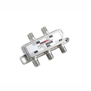 Channel Plus 4 Way Splitter / Combiner with DC & IR Pass Through