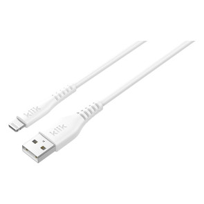 Klik Apple Lightning to USB Sync/Charge MFi Cable 1.2m White KUL12WH