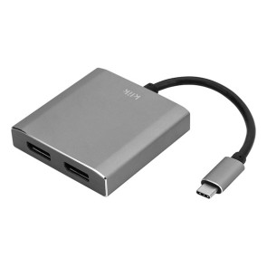 Klik USB-C Male to Dual DisplayPort Female Adapter KCDP2AD